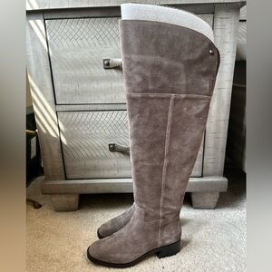 Vince Camuto over the knee wide calf boots